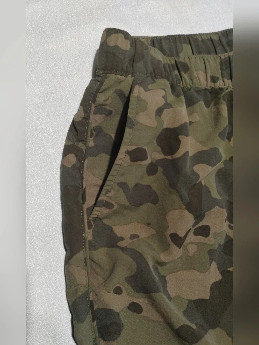 The North Face Camouflage Tee with White Logo
